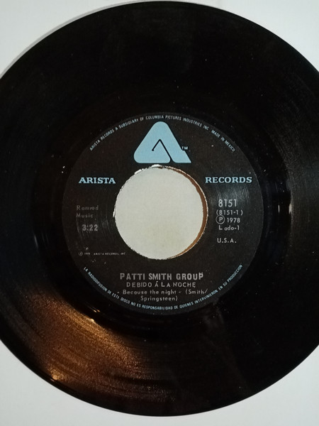 Debido A La Noche / El Dios De La Velocidad 